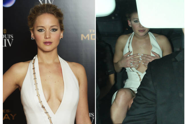 The Most Embarrassing Jennifer Lawrence Wardrobe Malfunction 